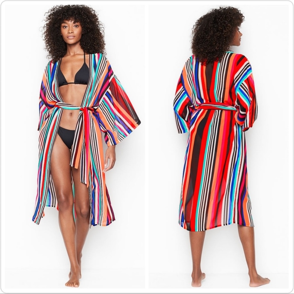 America & Beyond Kimono/cover up